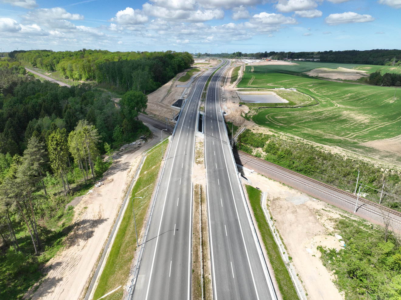 Obiekt WS-45 oraz Trasa Główna w km 33+270