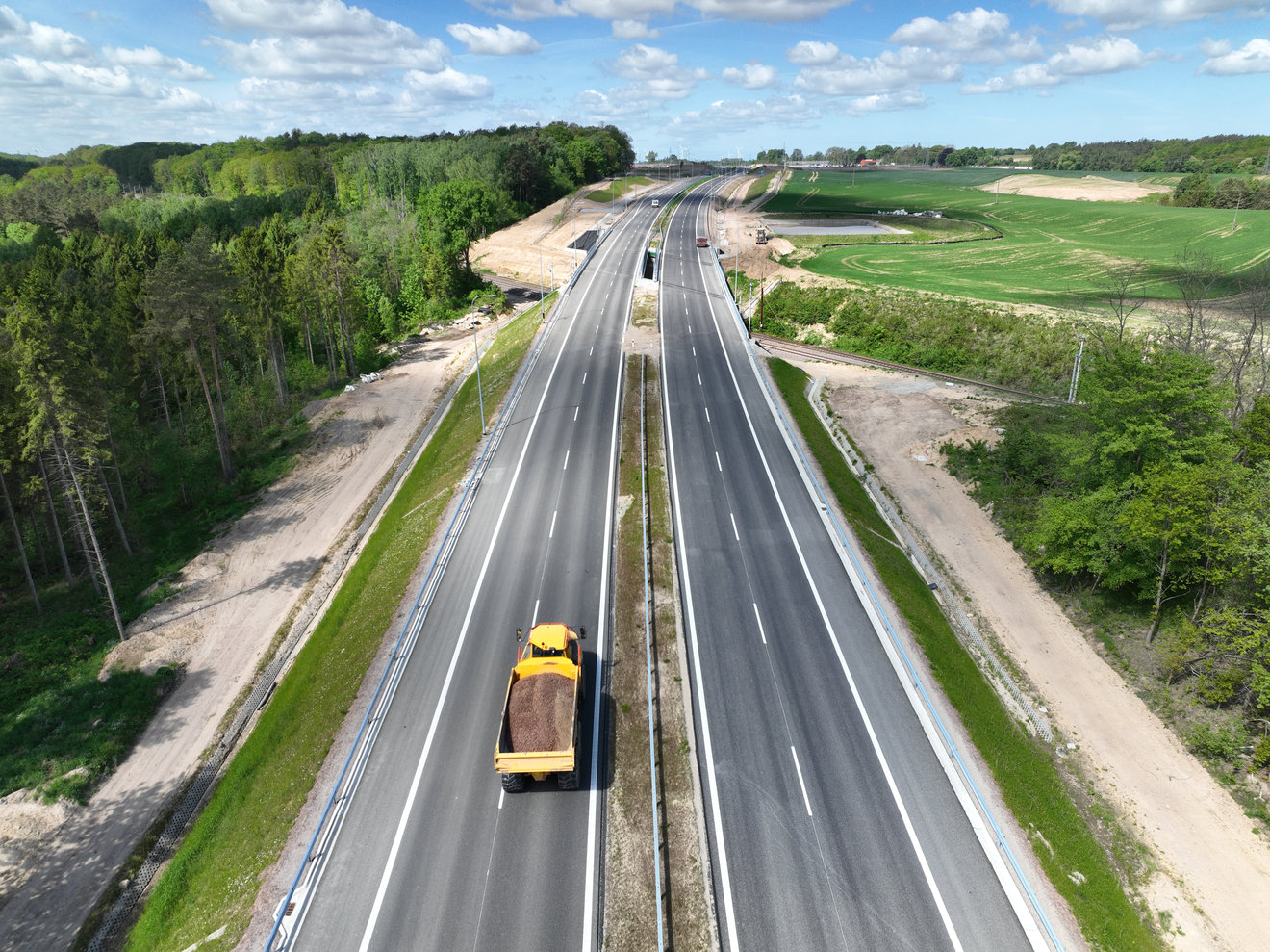 Obiekt WS-45 oraz Trasa Główna w km 33+290