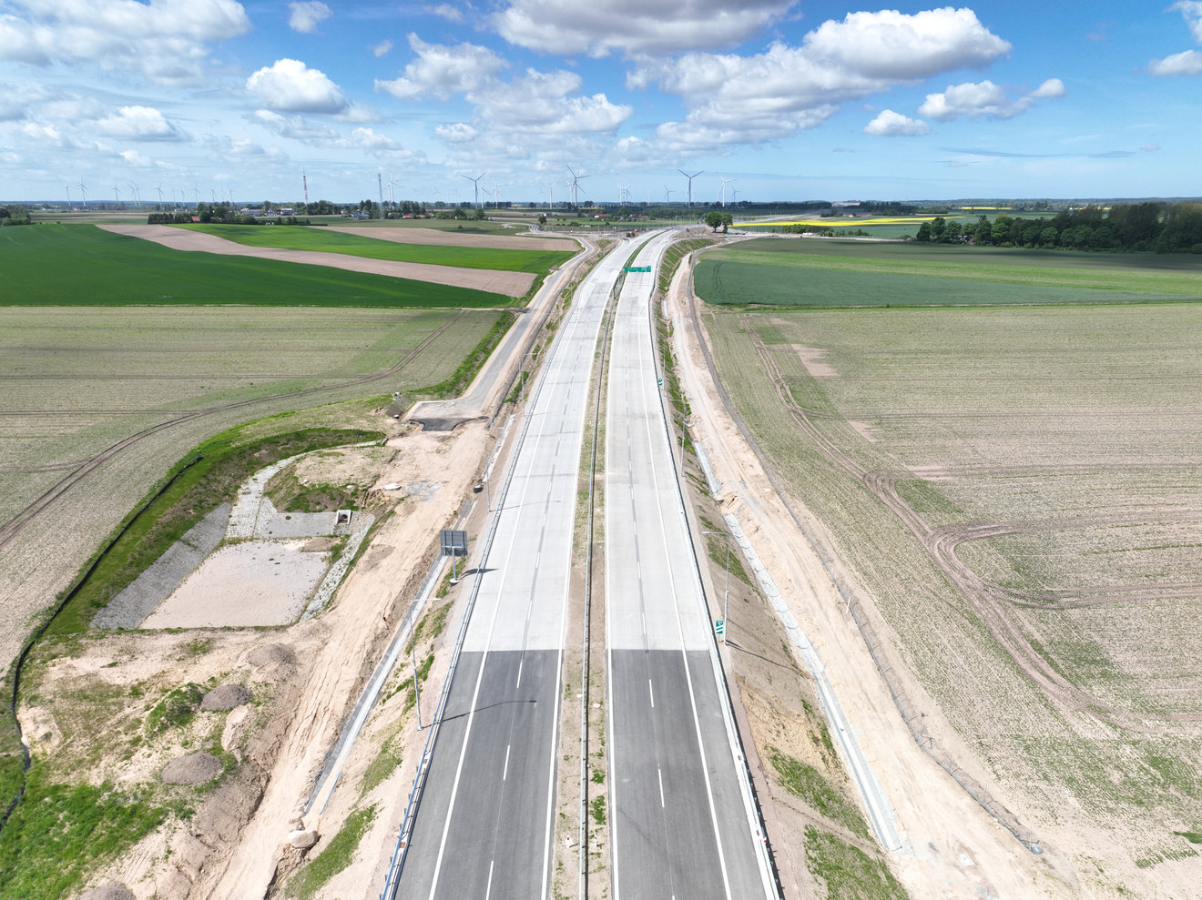 Początek zadania nr 4 w km 29+230 (2)