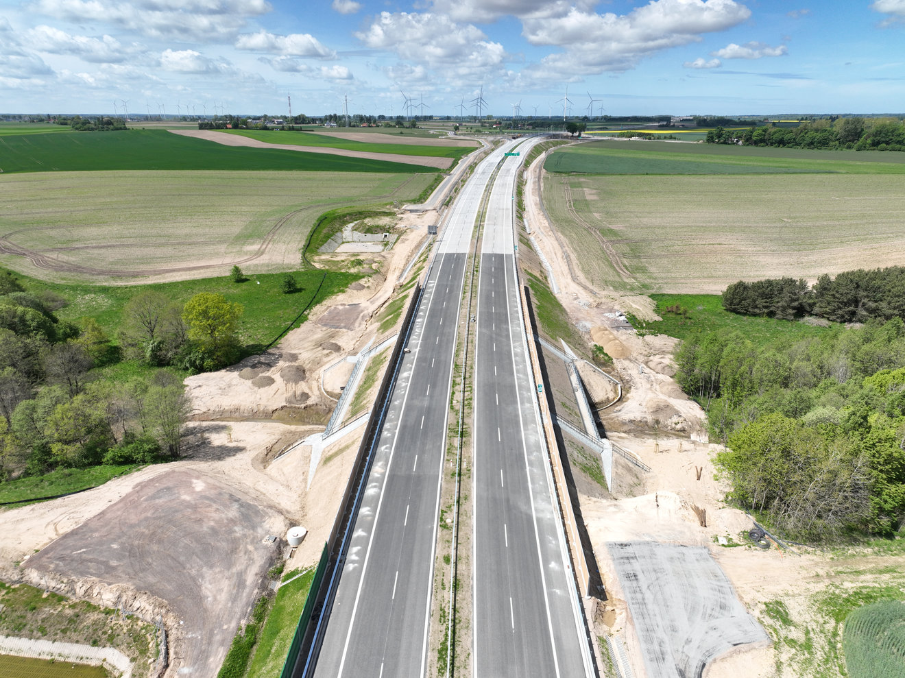 Początek zadania nr 4 w km 29+360