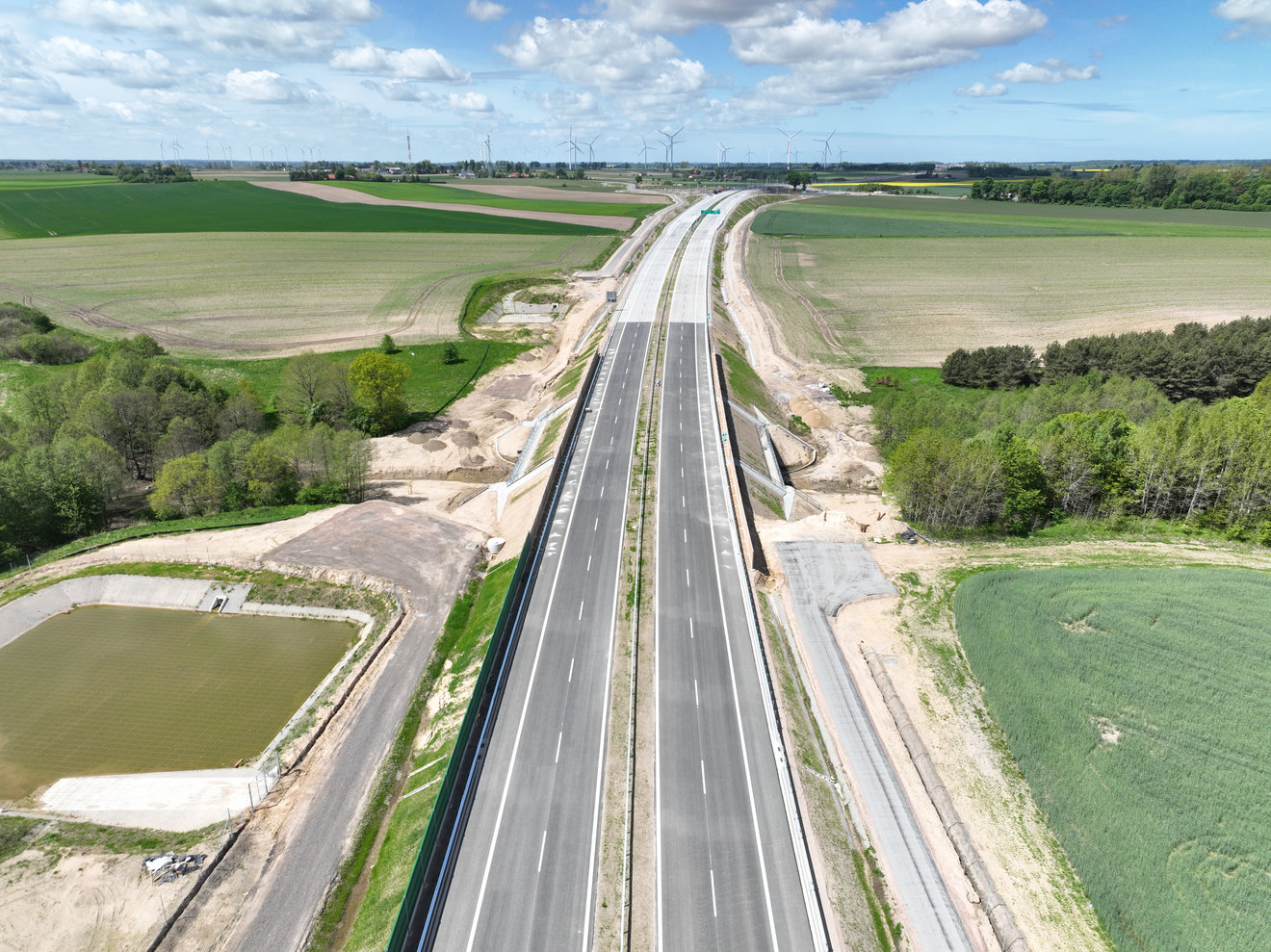 Początek zadania nr 4 w km 29+410