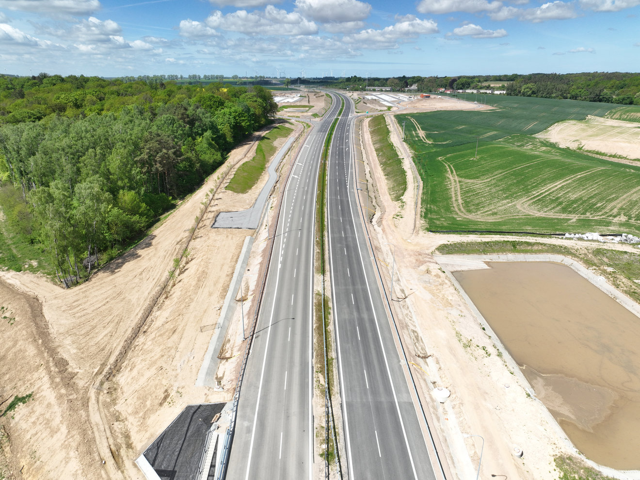Trasa Główna w km 33+100
