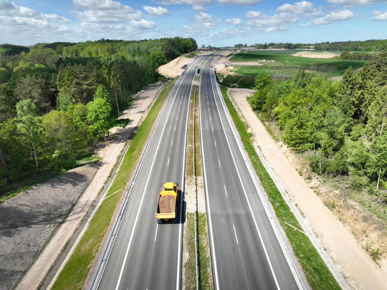 Trasa Główna w km 33+350