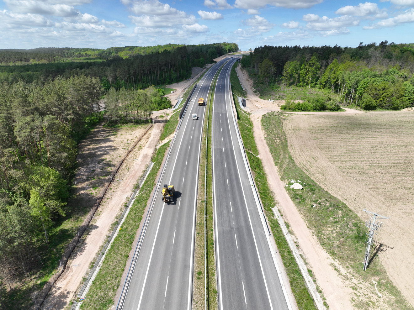Trasa Główna w km 33+690