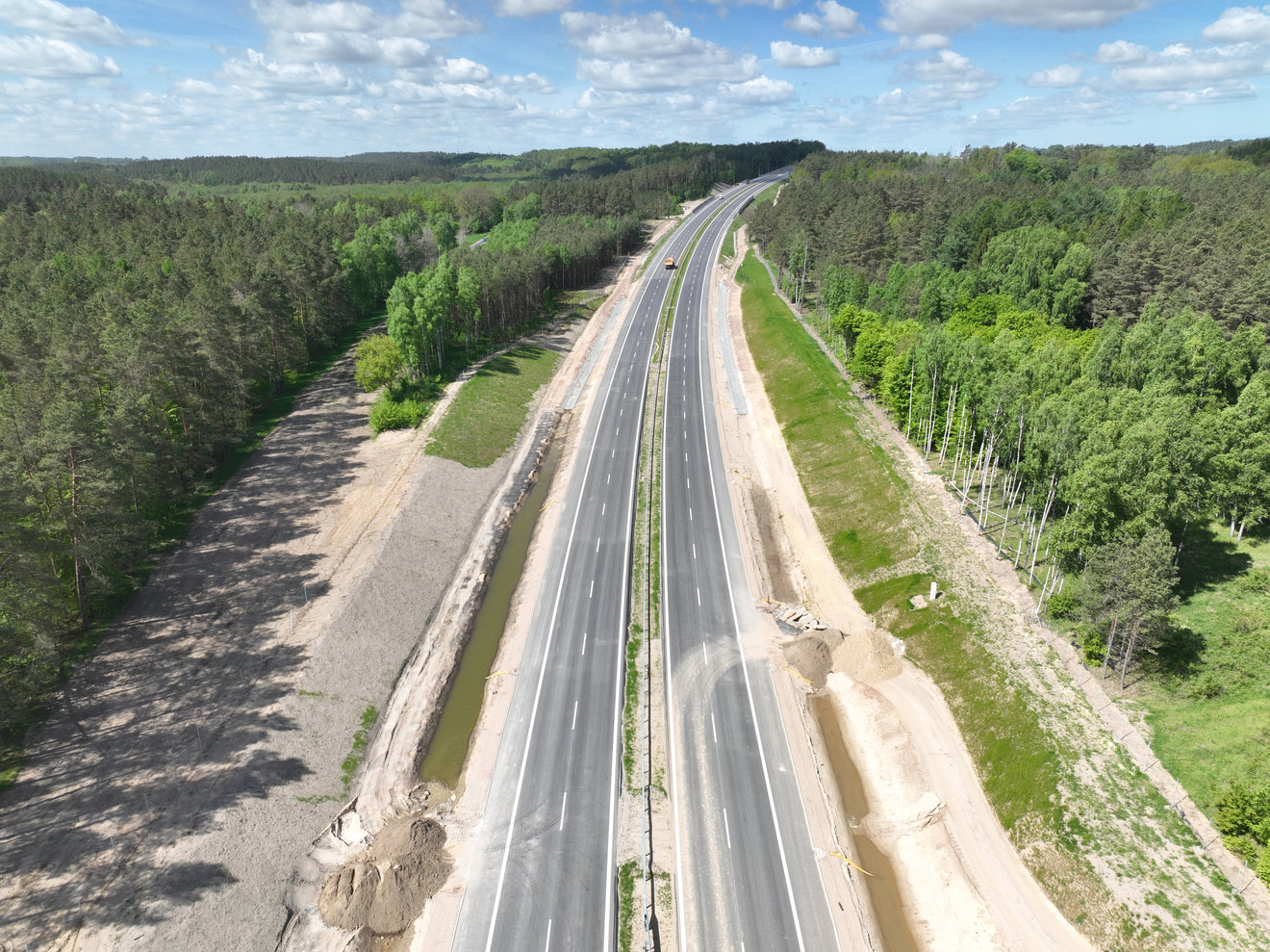 Trasa Główna w km 34+110