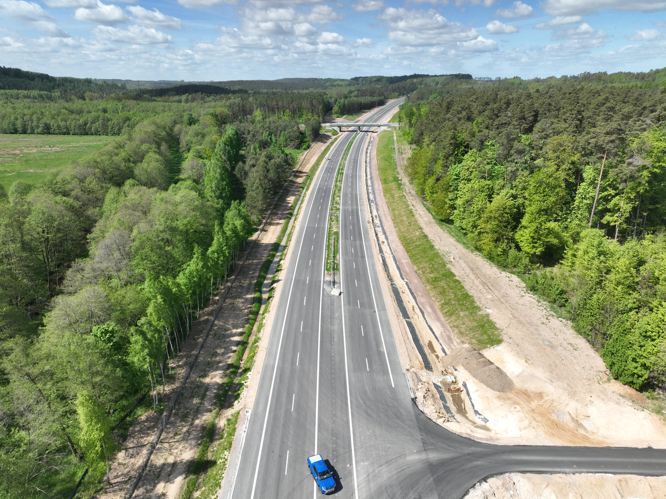 Trasa Główna w km 34+600