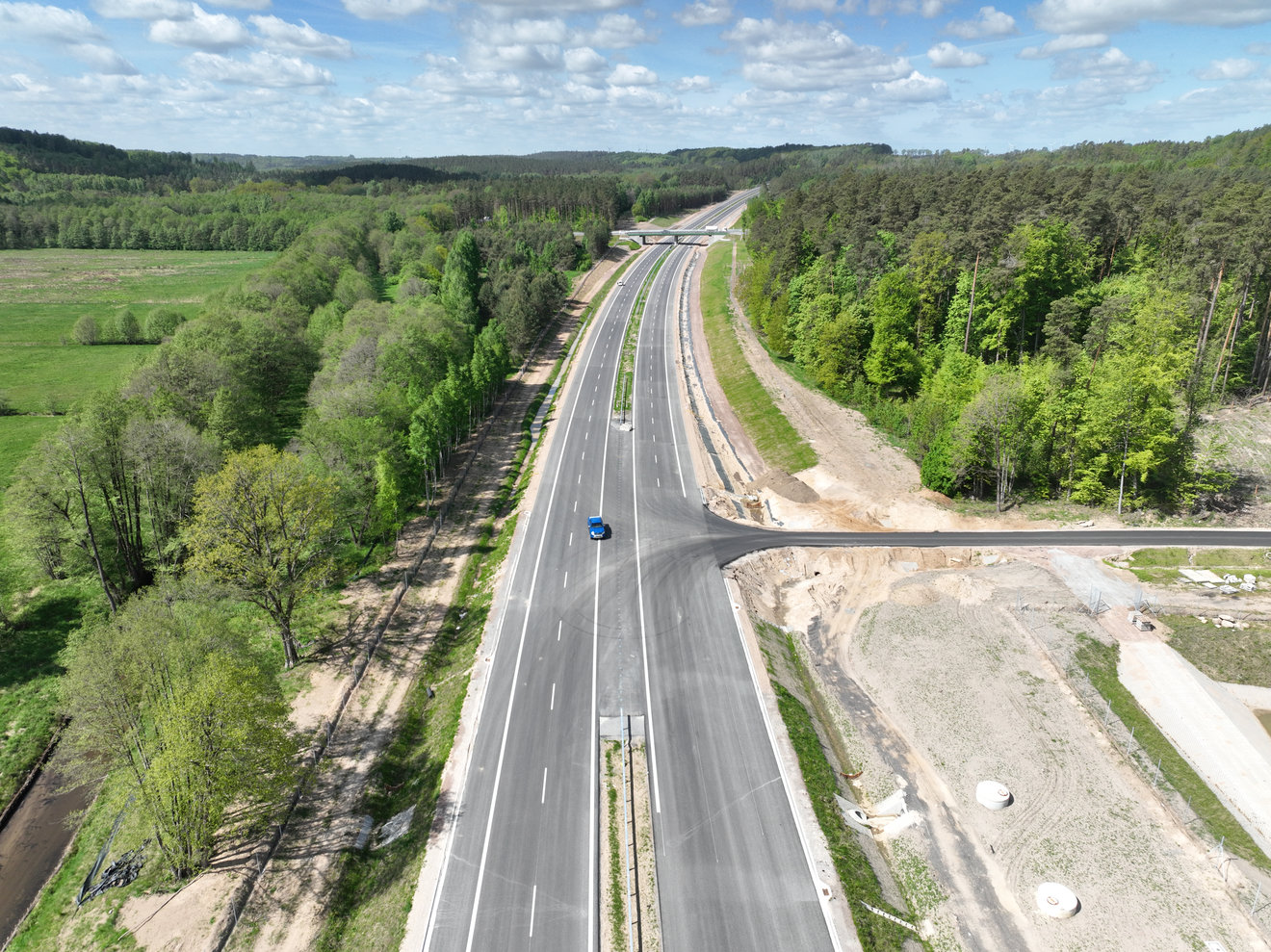 Trasa Główna w km 34+660
