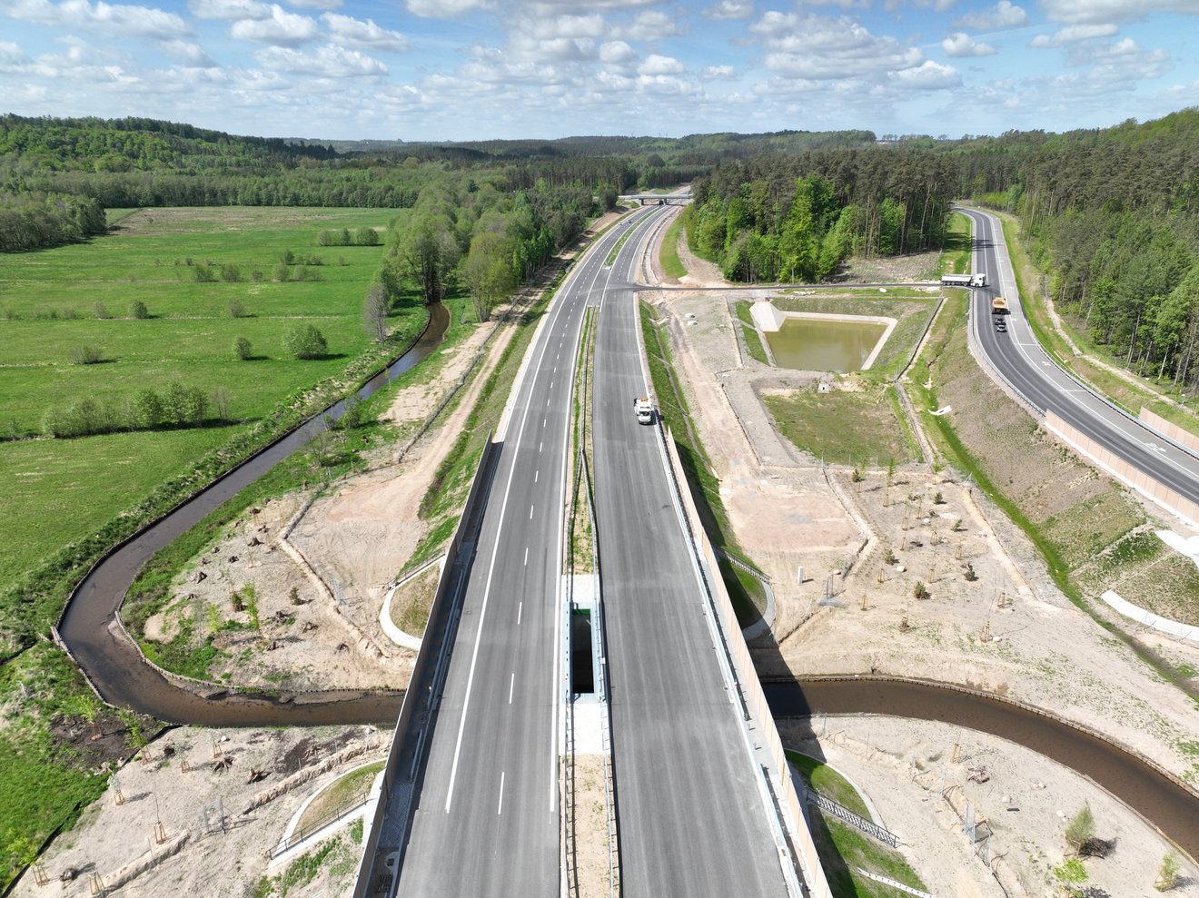 Trasa Główna w km 34+840