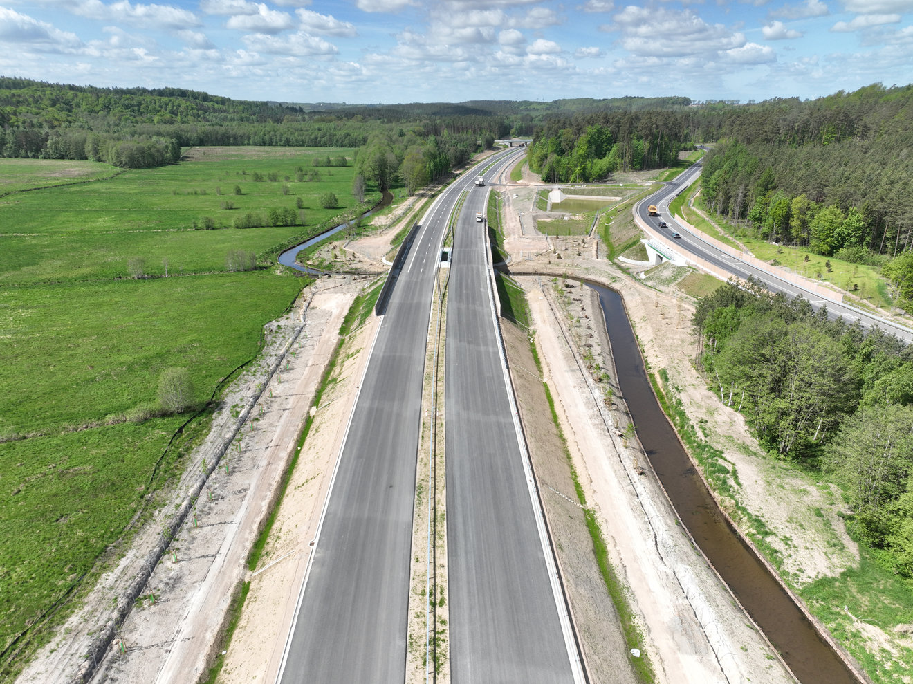 Trasa Główna w km 34+970