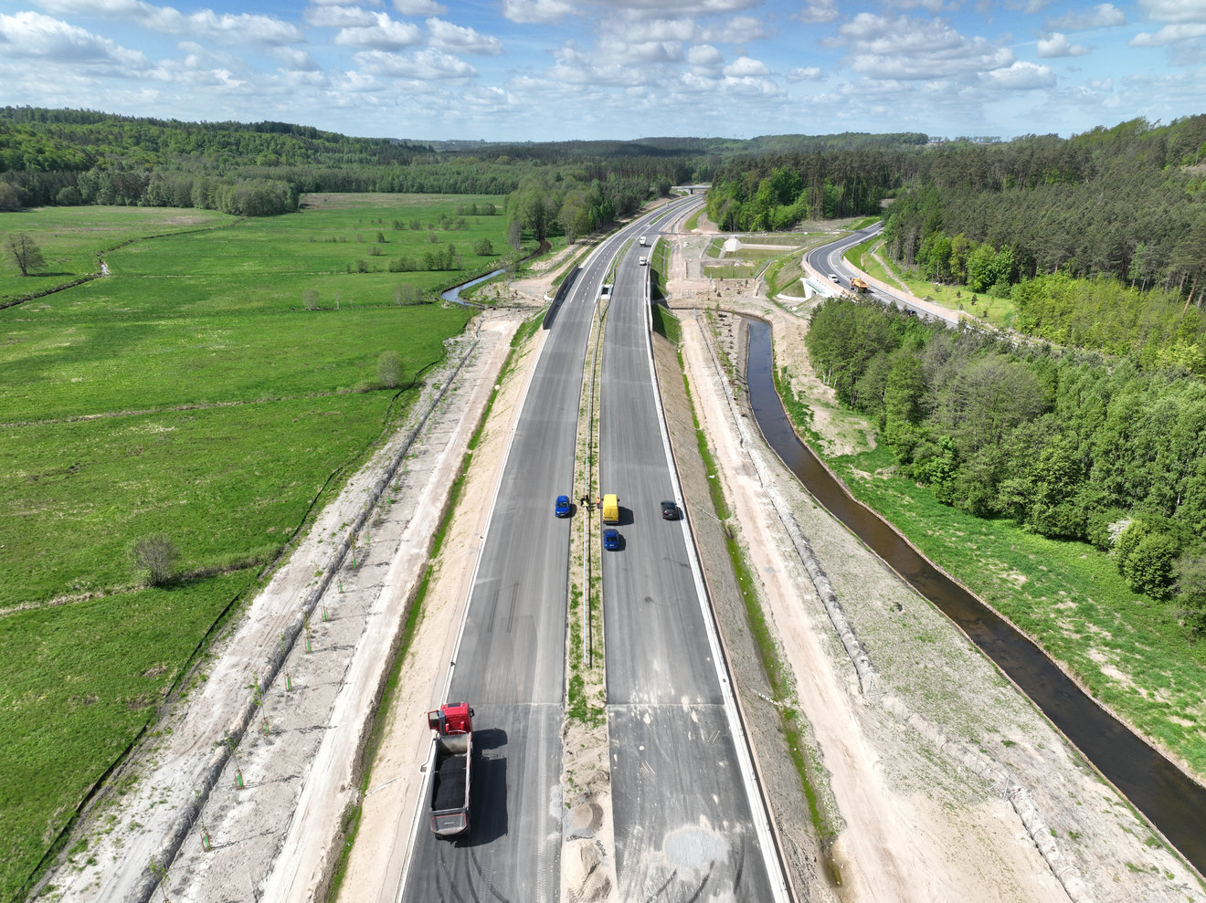 Trasa Główna w km 35+050