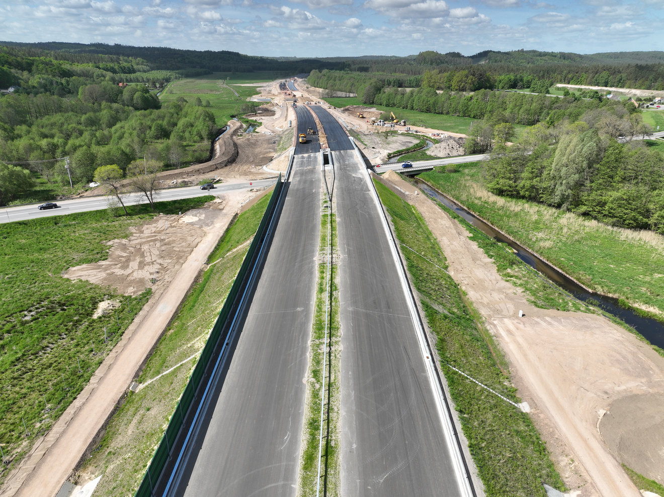 Trasa Główna w km 36+210