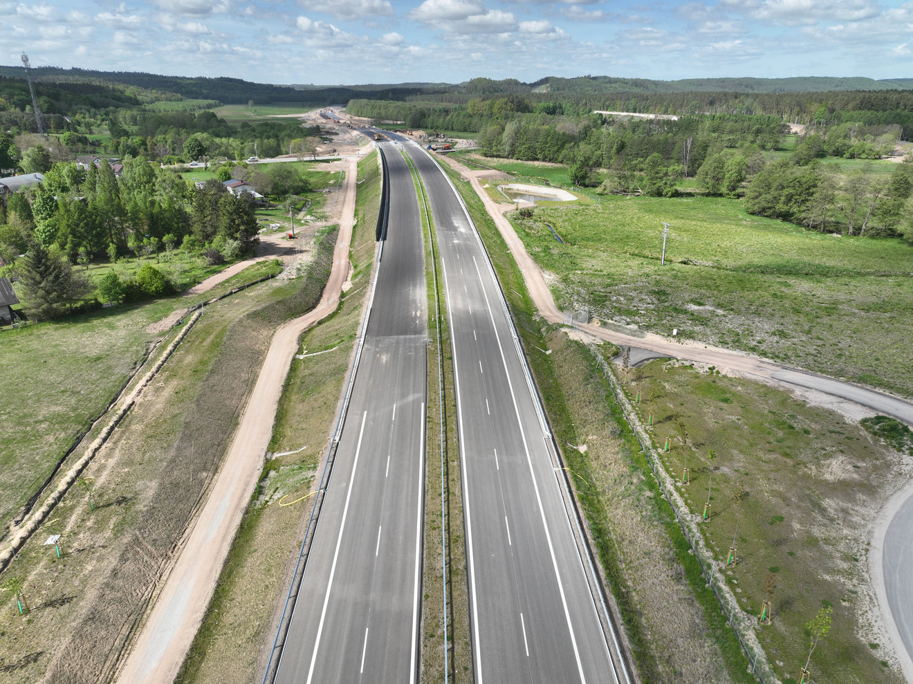 Trasa Główna w km 36+490