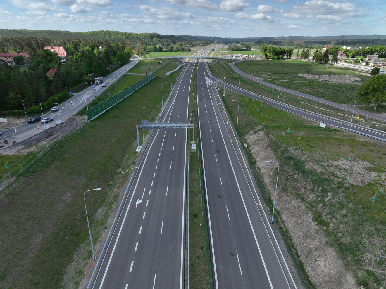 Węzeł Leśnice w km 39+380