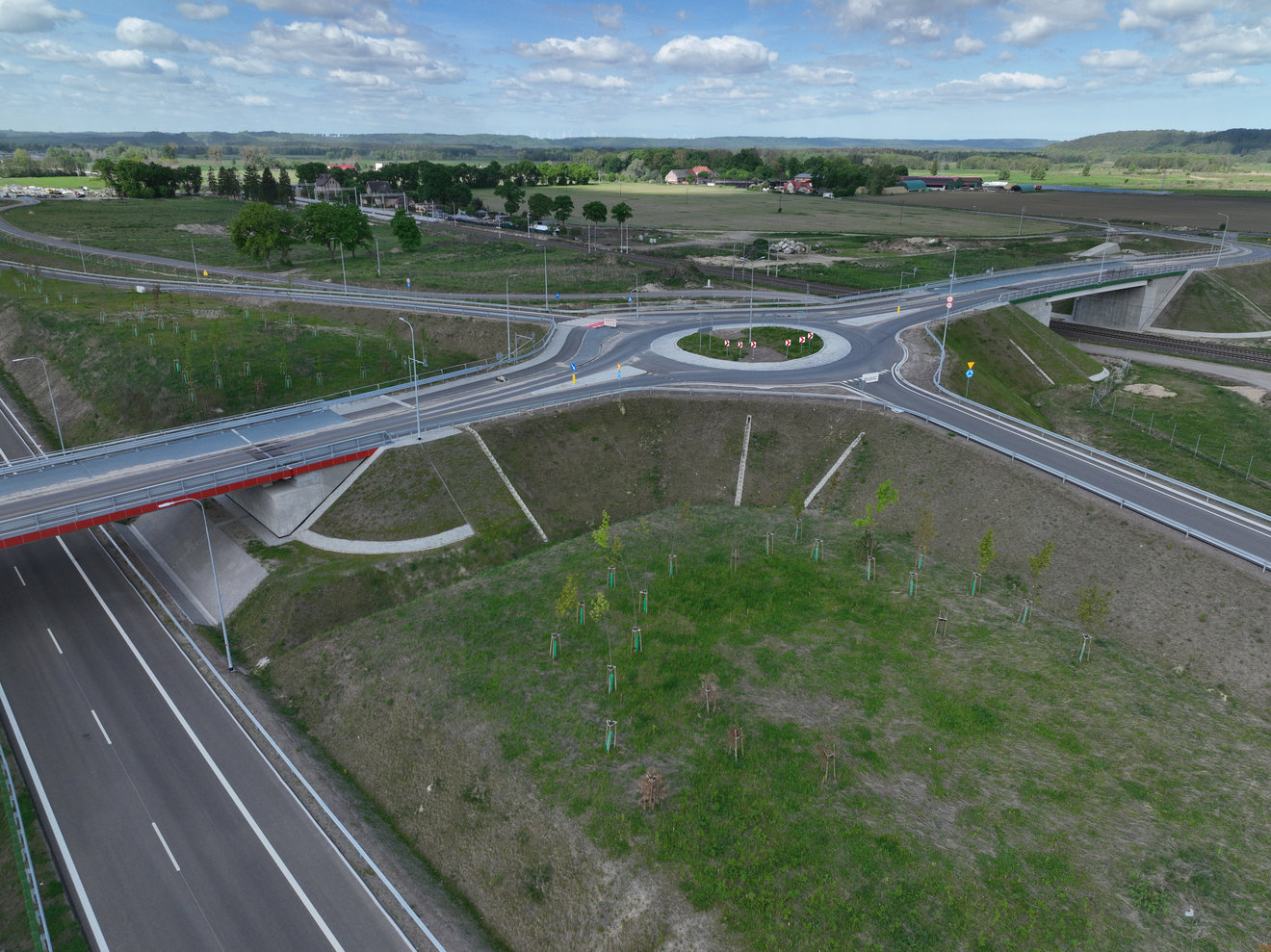 Węzeł Leśnice w km 39+490 (2)