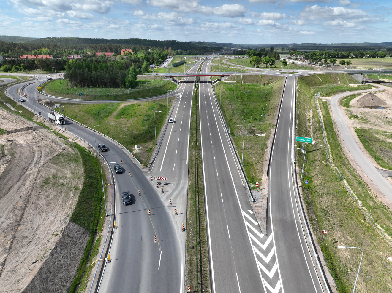 Węzeł Leśnice w km 39+670